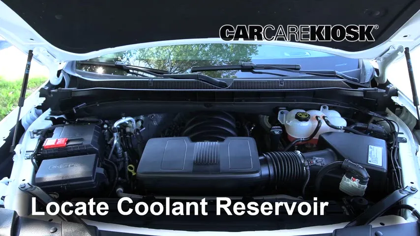 2021 Chevrolet Tahoe Z71 5.3L V8 Coolant (Antifreeze) Add Coolant